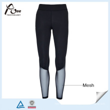 Custom Compression Pants Lady Sexy Mesh Sports Wear